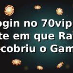 🔐 Login no 70vip: A Noite em que Rafael Descobriu o Game Certo
